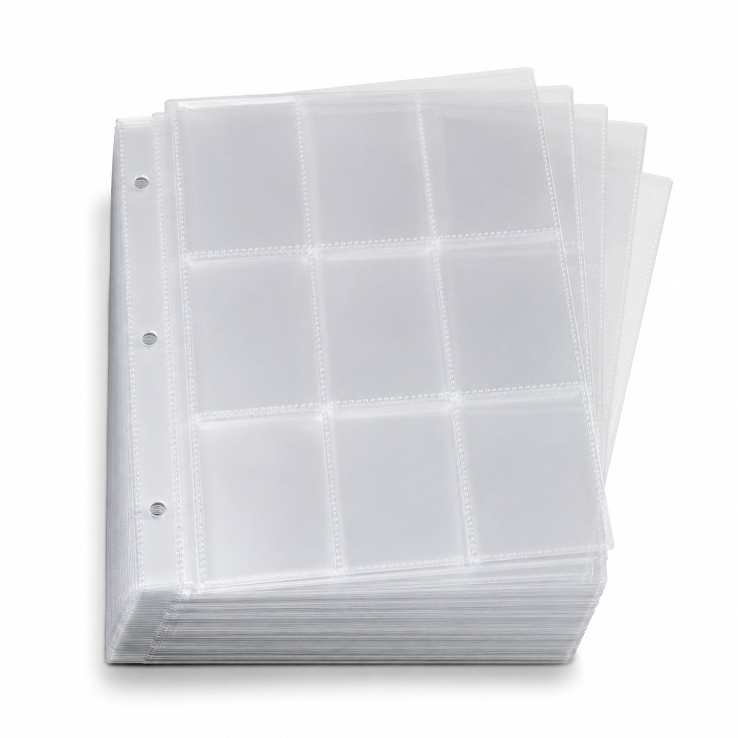Ring Binder Card Pages 50 Pack